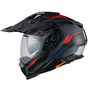 Nexx X.WED3 Keyo enduro bukósisak szürke-piros