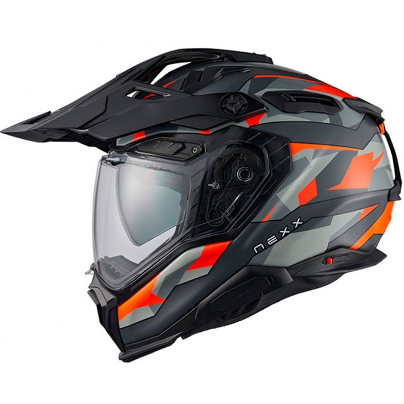 Enduro sisak Nexx X.WED3 Trailmania narancs-szürke kiárusítás