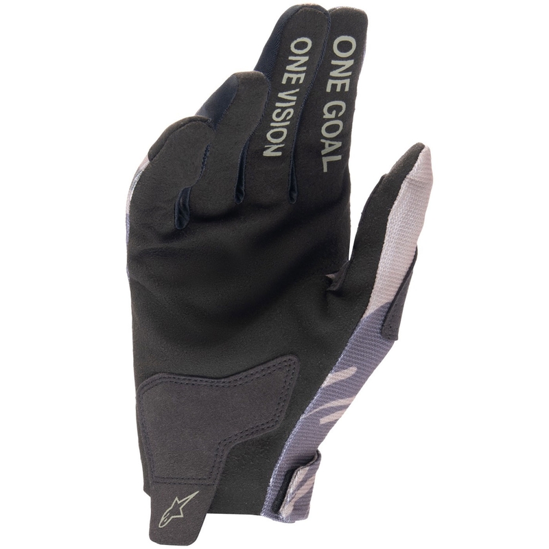 Alpinestars Radar 2024 gyerek motokrossz kesztyű zöld camo-barna