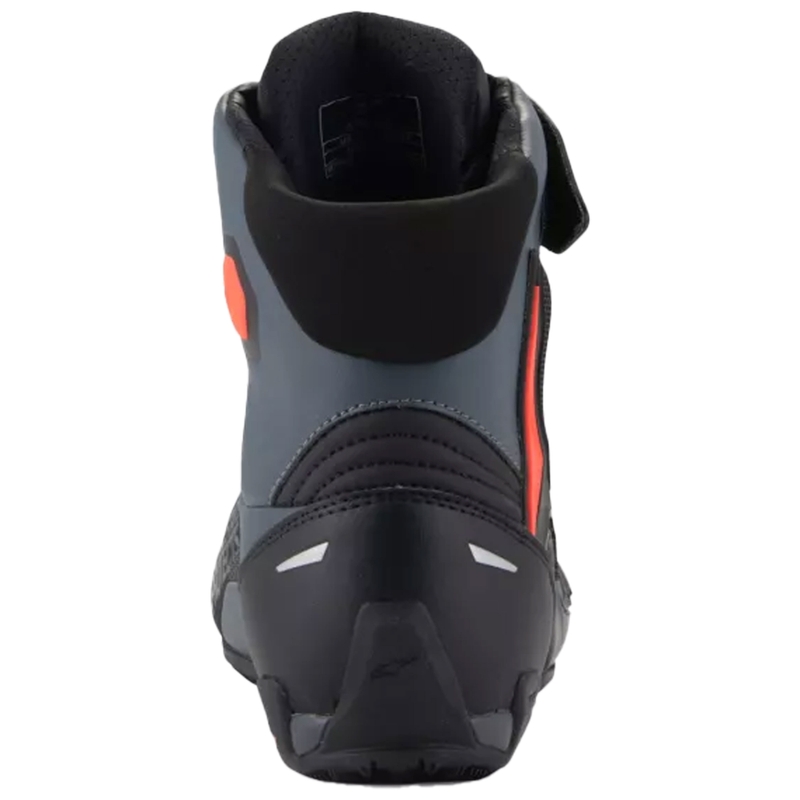 Alpinestars Faster-4 motoros cipő fekete-szürke-fluo piros