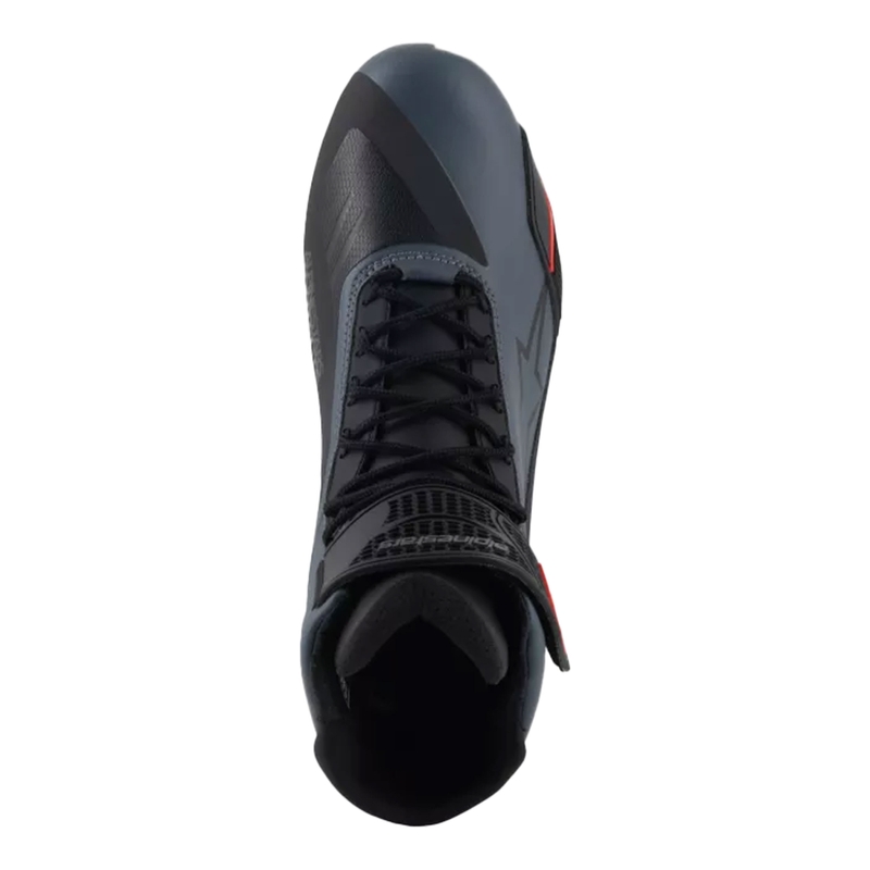 Alpinestars Faster-4 motoros cipő fekete-szürke-fluo piros