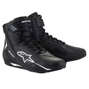 Alpinestars Faster-4 motoros cipő fekete-fehér
