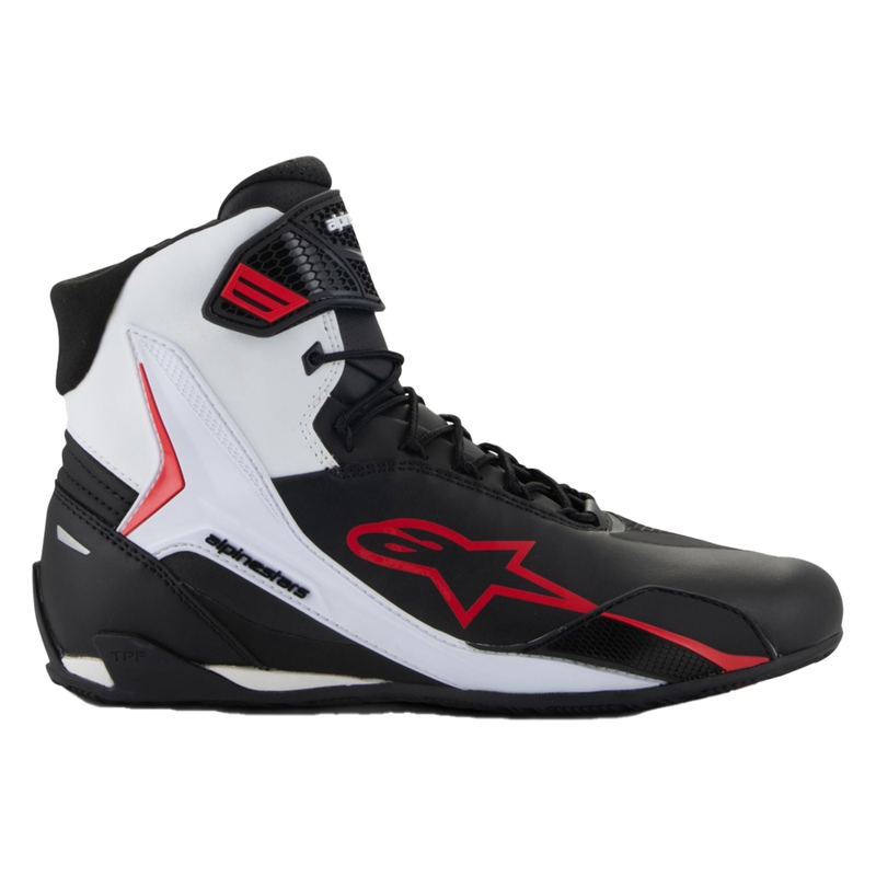 Alpinestars Faster-4 motoros cipő fekete-fehér-piros