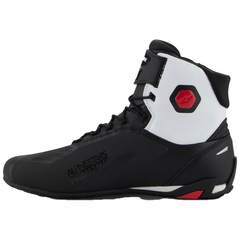 Alpinestars Faster-4 motoros cipő fekete-fehér-piros