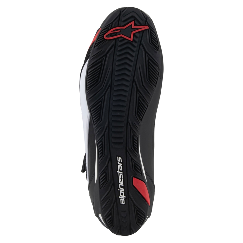 Alpinestars Faster-4 motoros cipő fekete-fehér-piros