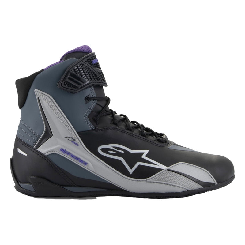 Alpinestars Stella Faster-4 női motoros cipő fekete-szürke-lila