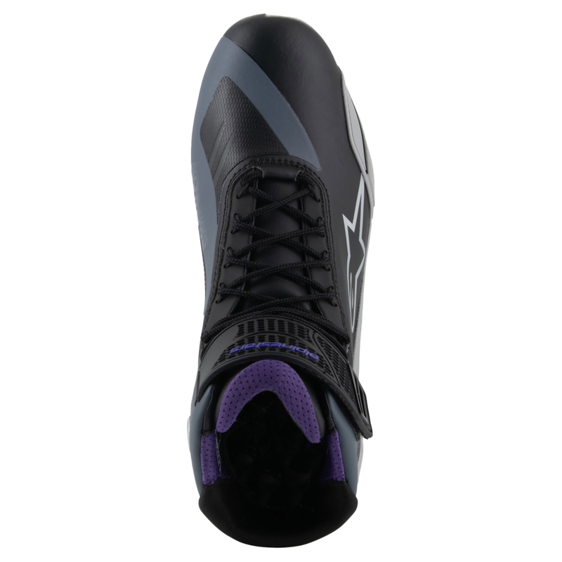 Alpinestars Stella Faster-4 női motoros cipő fekete-szürke-lila