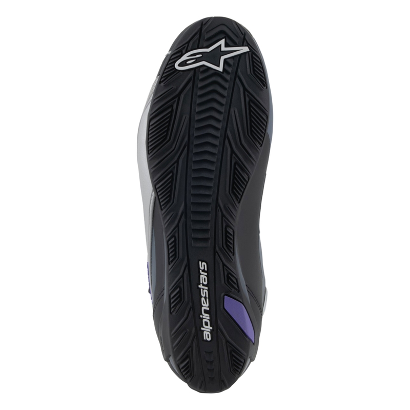 Alpinestars Stella Faster-4 női motoros cipő fekete-szürke-lila