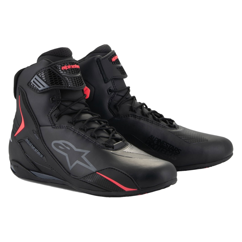 Alpinestars Stella Faster-4 női motoros cipő fekete-rózsaszín