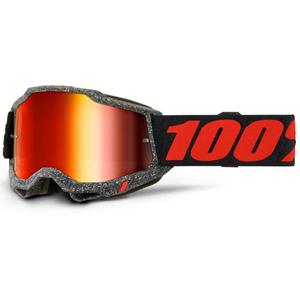 100% - USA ACCURI 2 Huaraki gyerek motokrossz szemüveg piros plexi