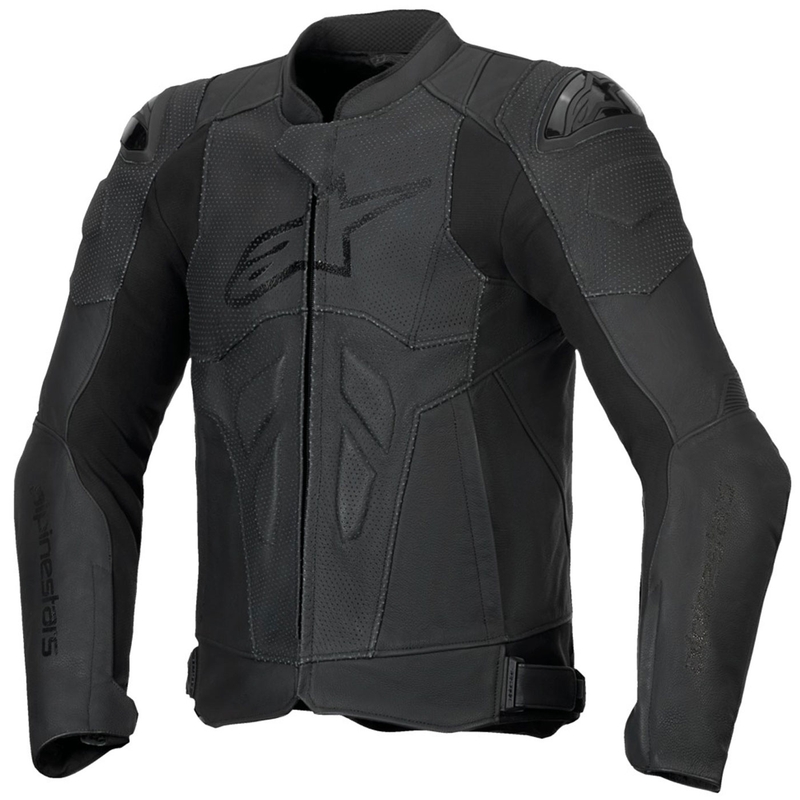 Alpinestars Dusk Airflow motoros bőrkabát fekete