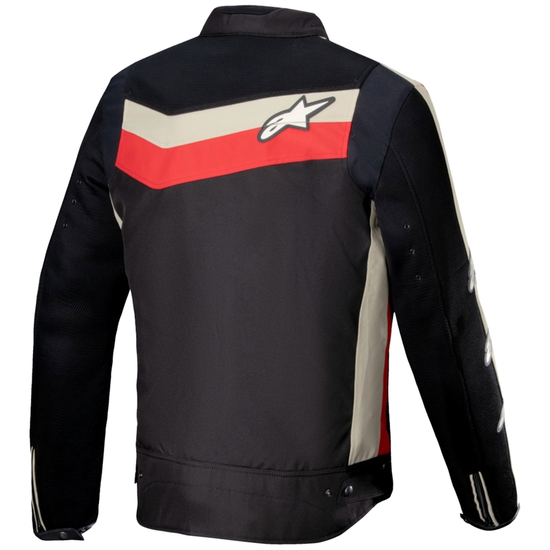 Alpinestars T-Dyno Air motoros kabát fekete-piros-bézs