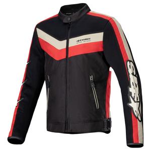 Alpinestars T-Dyno Air motoros kabát fekete-piros-bézs