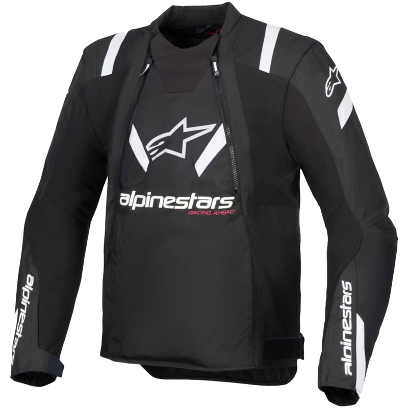 Alpinestars T-Stunt Air motoros kabát fekete-fehér