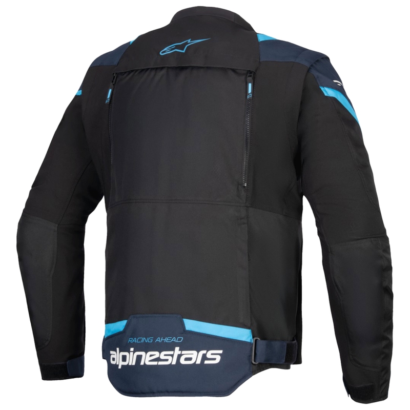 Alpinestars T-Stunt Air motoros kabát fekete-kék-világoskék