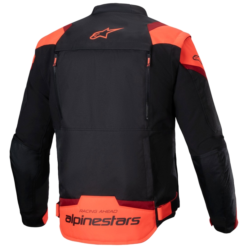 Alpinestars T-Stunt Air motoros kabát fekete-fluo piros-piros