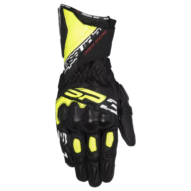 Alpinestars SP-3 motoros kesztyű fekete-fluo sárga-fehér
