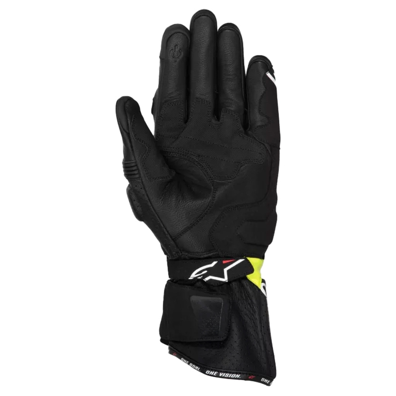 Alpinestars SP-3 motoros kesztyű fekete-fluo sárga-fehér