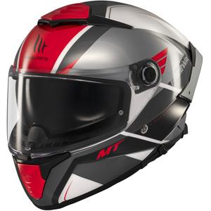 MT Thunder 4 SV Freeway zárt motoros bukósisak fekete-szürke-piros