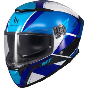 MT Thunder 4 SV Freeway zárt motoros bukósisak kék-szürke-fekete