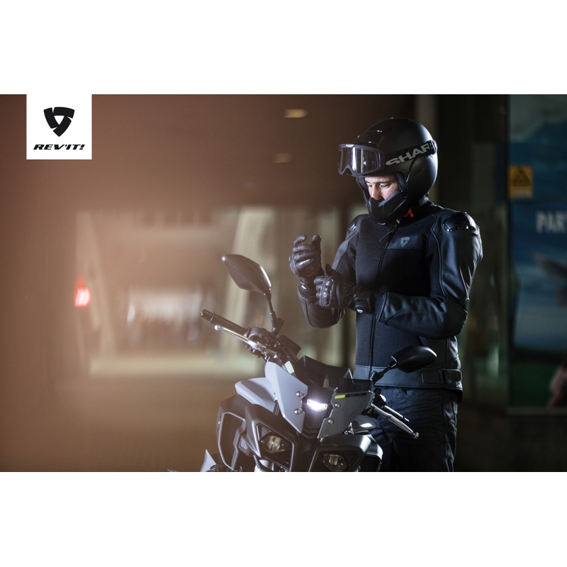 Revit Blake Air motoros kabát fekete akció kiárusítás