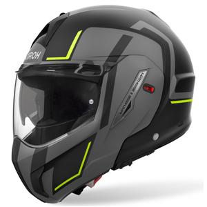 Airoh Mathisse 2 Genius felhajtható motoros bukósisak matt sárga