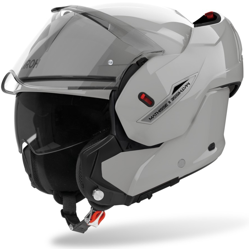 Airoh Mathisse 2 Color hátrahajtható állú motoros bukósisak matt cementszürke