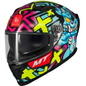 MT Braker SV Crazy Teddy zárt motoros bukósisak multicolor