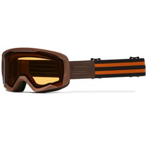 iMX Endurance Rust motocrossz szemüveg barna-narancssárga, narancssárga plexivel