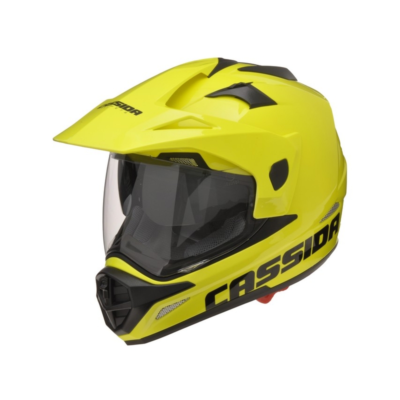 Enduro motoros sisak Cassida Tour fluo sárga eladó kiárusítás