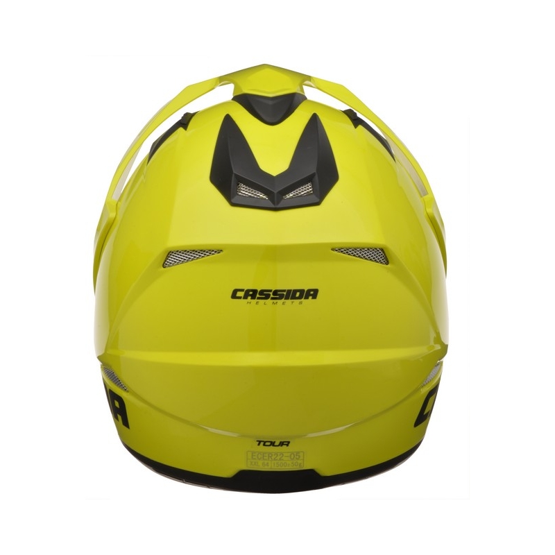 Enduro motoros sisak Cassida Tour fluo sárga eladó kiárusítás