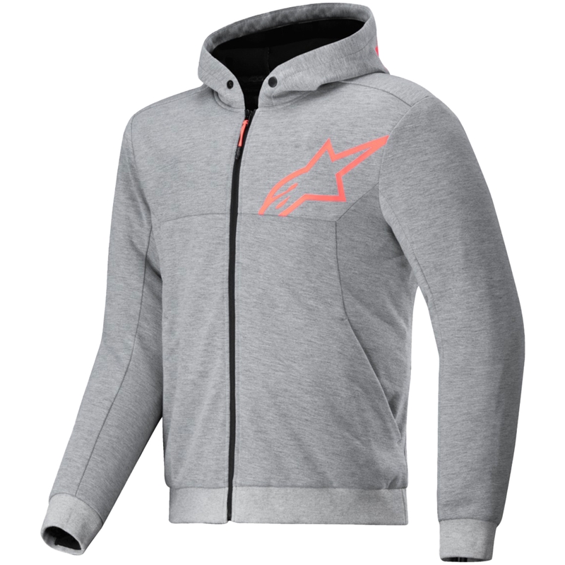 Alpinestars Chrome V2 Sport motoros pulóver szürke-narancssárga