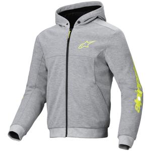 Alpinestars Chrome V2 Sport motoros pulóver szürke-sárga