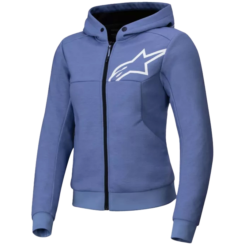 Alpinestars Stella Chrome V2 Sport női motoros pulóver kék