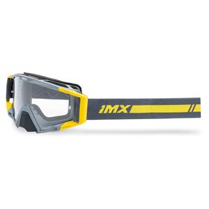 iMX Sand motocross szemüveg szürke-fluo sárga, irídium plexivel