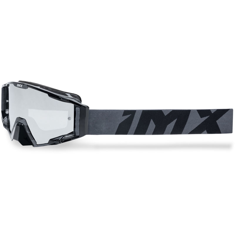 iMX Sand motocross szemüveg szürke-fekete, irídium plexivel