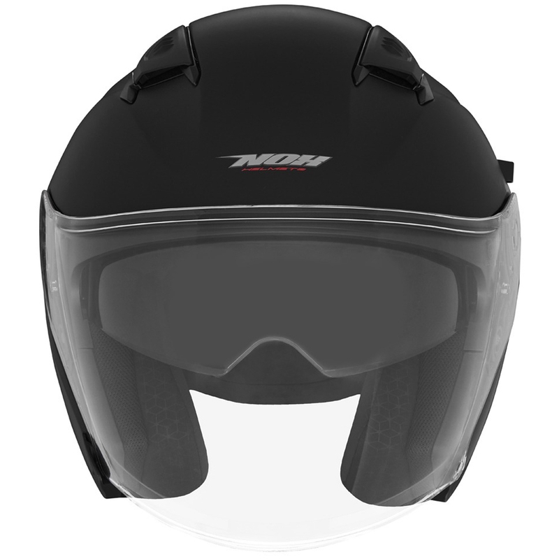 NOX N130 nyitott sisak matt fekete