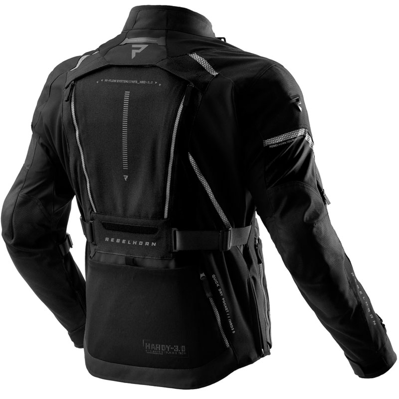 Rebelhorn Hardy 3.0 motoros kabát fekete