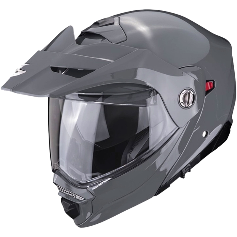 SCORPION ADX-2 Solid motoros bukósisak cementszürke