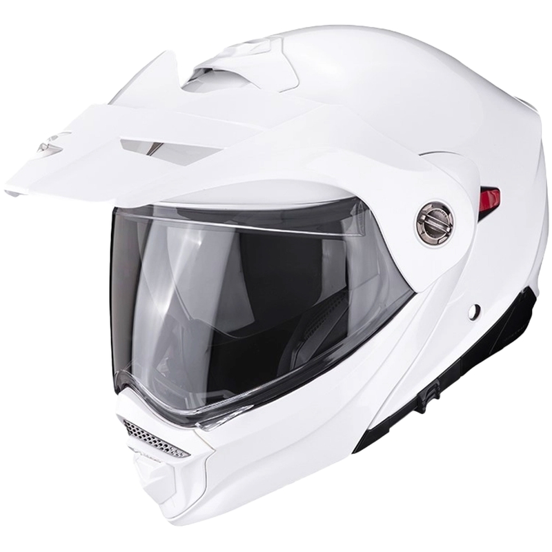 SCORPION ADX-2 Solid motoros bukósisak gyöngyházfehér