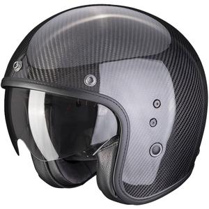 Scorpion Belfast Evo Carbon nyitott sisak fekete