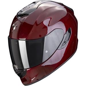 Beépített motoros sisak Scorpion EXO-1400 karbonvörös