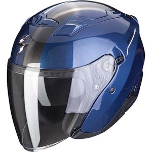 Nyitott sisak Scorpion EXO-230 SR sötétkék-fehér