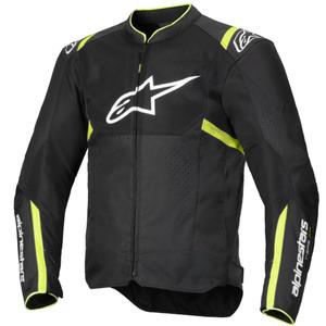 Alpinestars T-SPS Air V2 motoros kabát fekete-fluo sárga