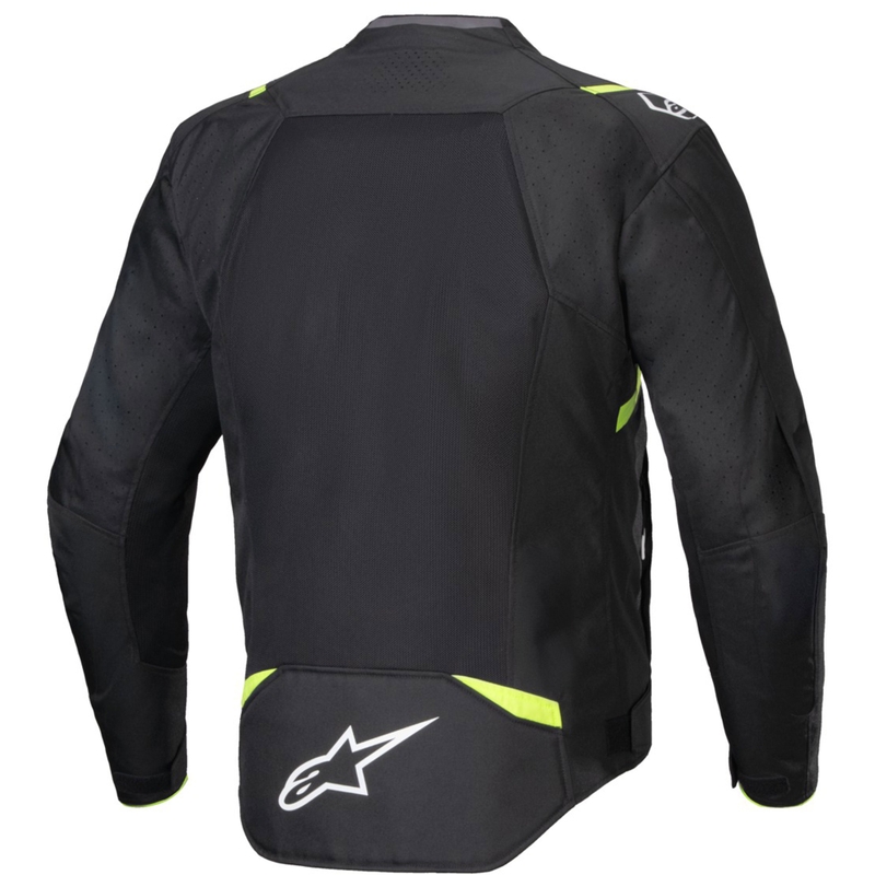 Alpinestars T-SPS Air V2 motoros kabát fekete-fluo sárga