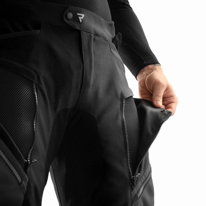 Rebelhorn Hardy 3.0 hosszabított motoros nadrág fekete