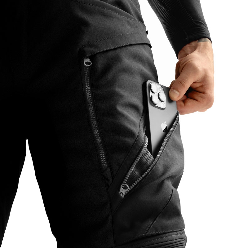 Rebelhorn Hardy 3.0 rövidített motoros nadrág fekete
