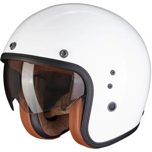 Nyitott sisak SCORPION BELFAST EVO LUXE fehér