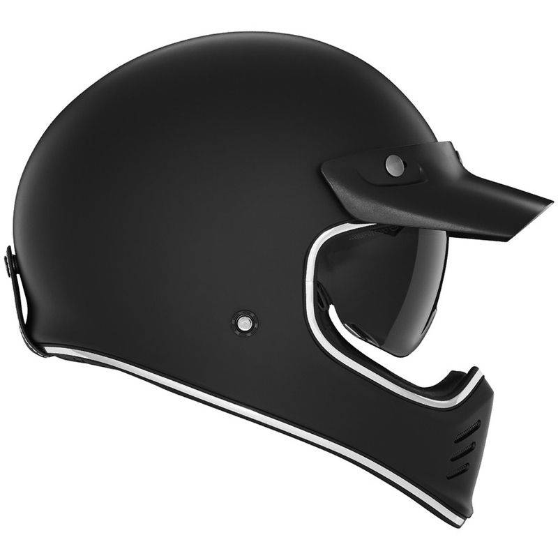 NOX PREMIUM SEVENTY II zárt bukósisak matt fekete
