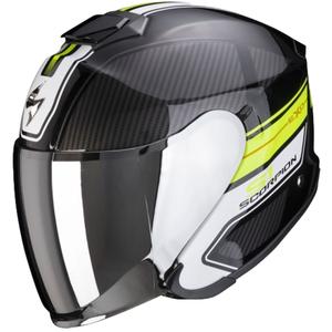 Nyitott sisak Scorpion EXO-S1 Cross-Ville fekete-fluo sárga